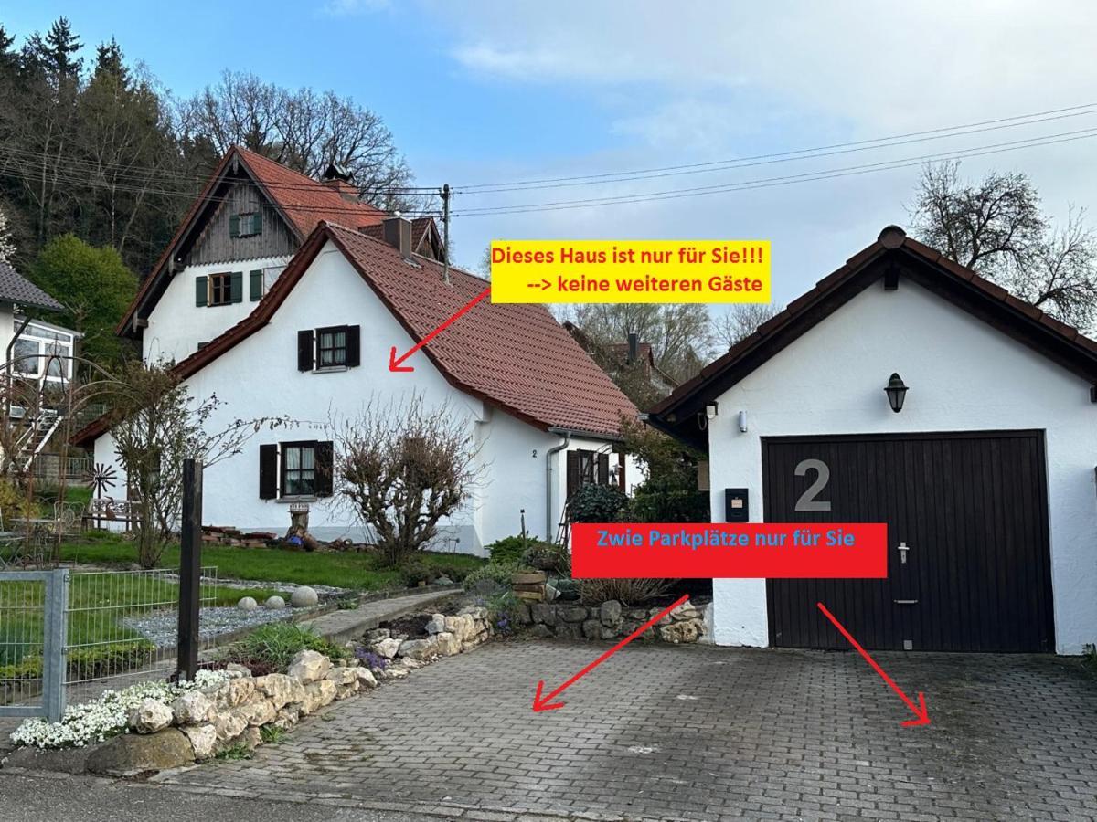 Ferienparadies Am Kammerberg - Ein Ganzes Haus Fuer Sie Alleine!!! Weißenhorn エクステリア 写真